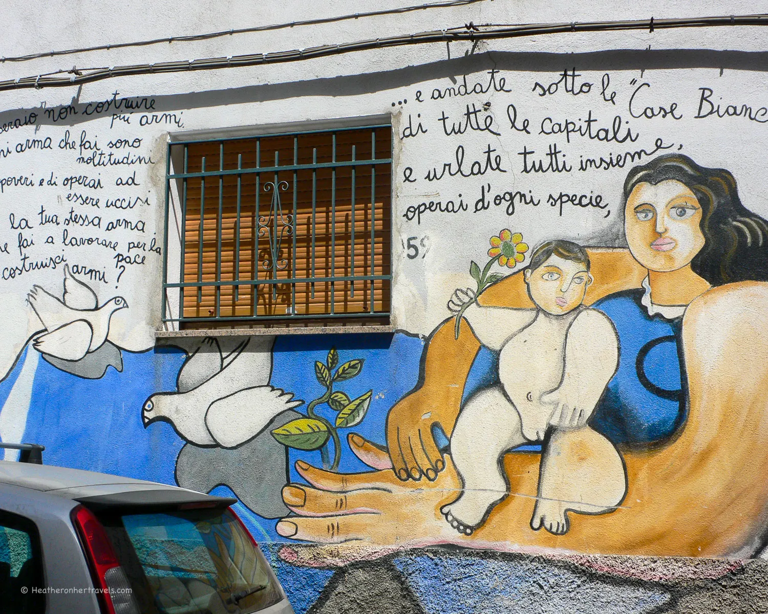 Bandits and Murals at Orgosolo in Sardinia