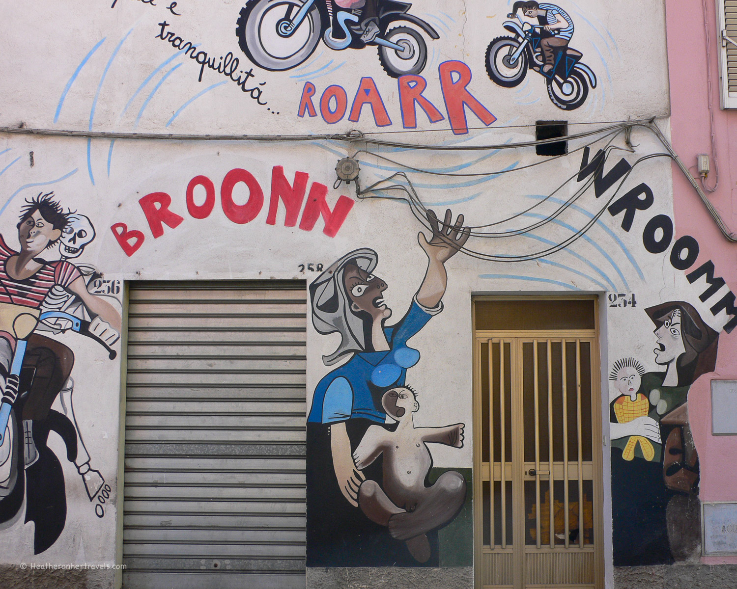 Bandits and Murals at Orgosolo in Sardinia