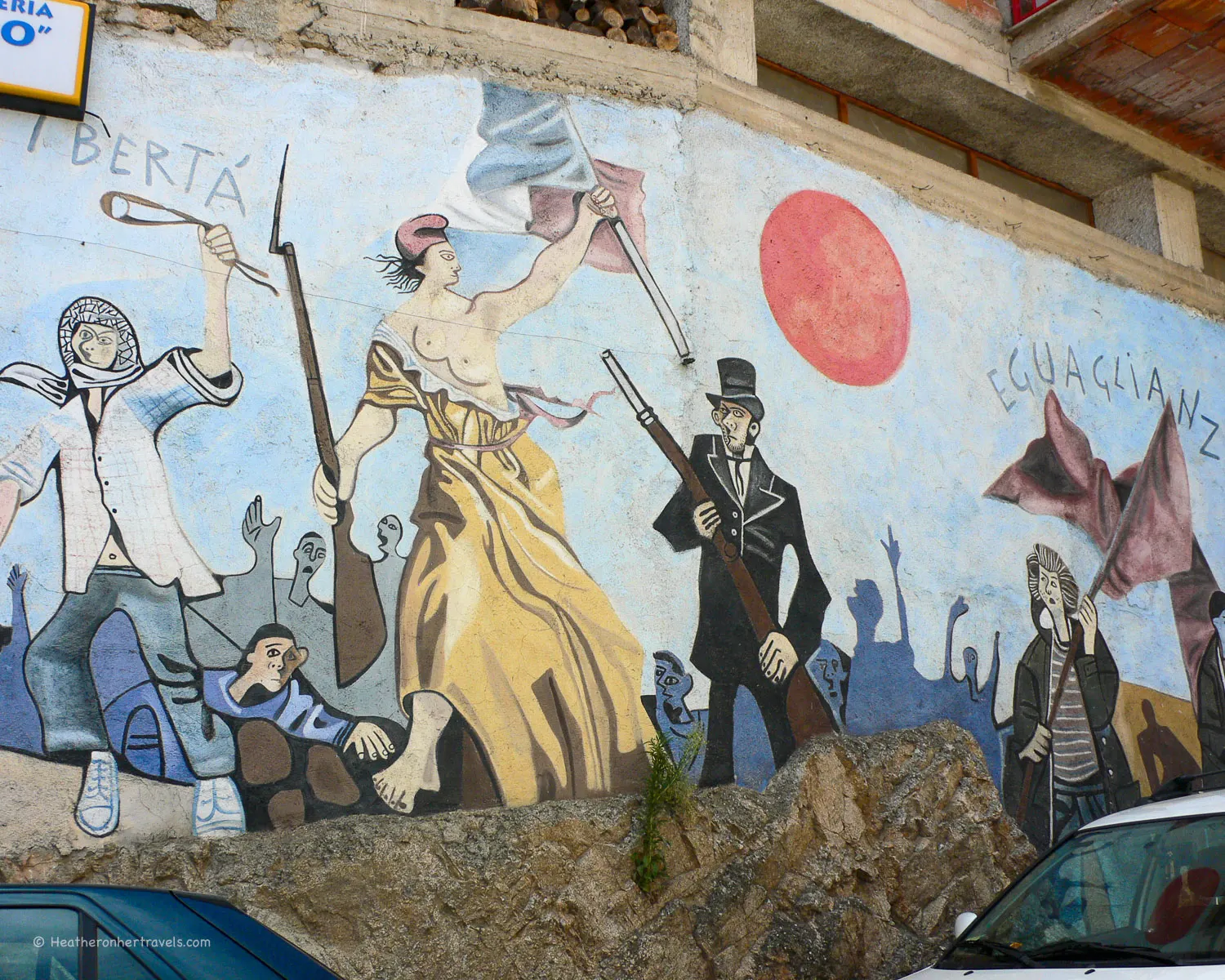 Bandits and Murals at Orgosolo in Sardinia