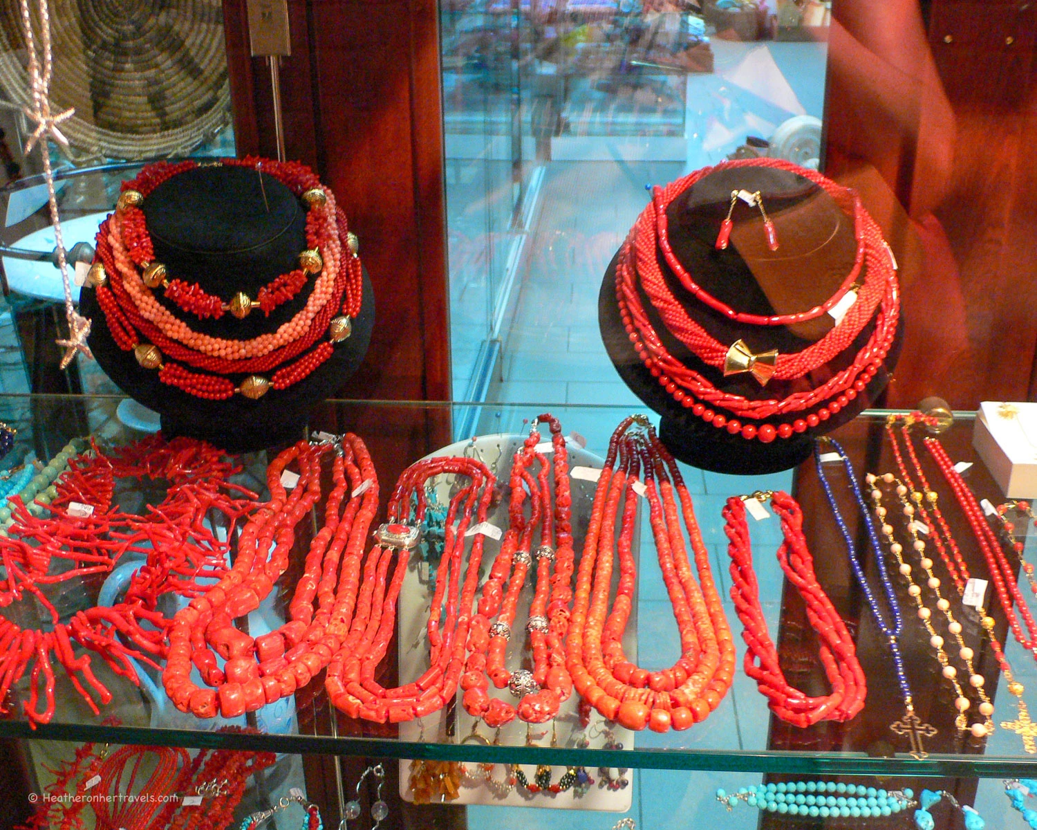 Coral Jewellery at Cala Gonone