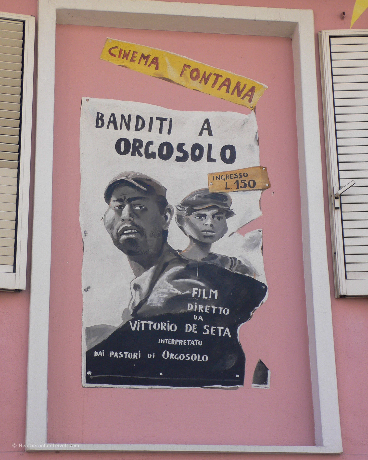 Murales at Orgosolo in Sardinia