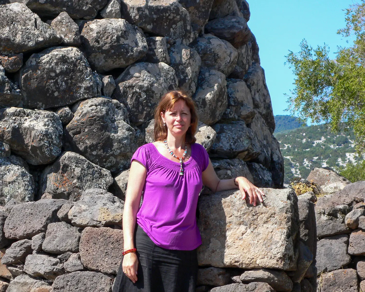 Nuragic village at Nuraghe Mannu