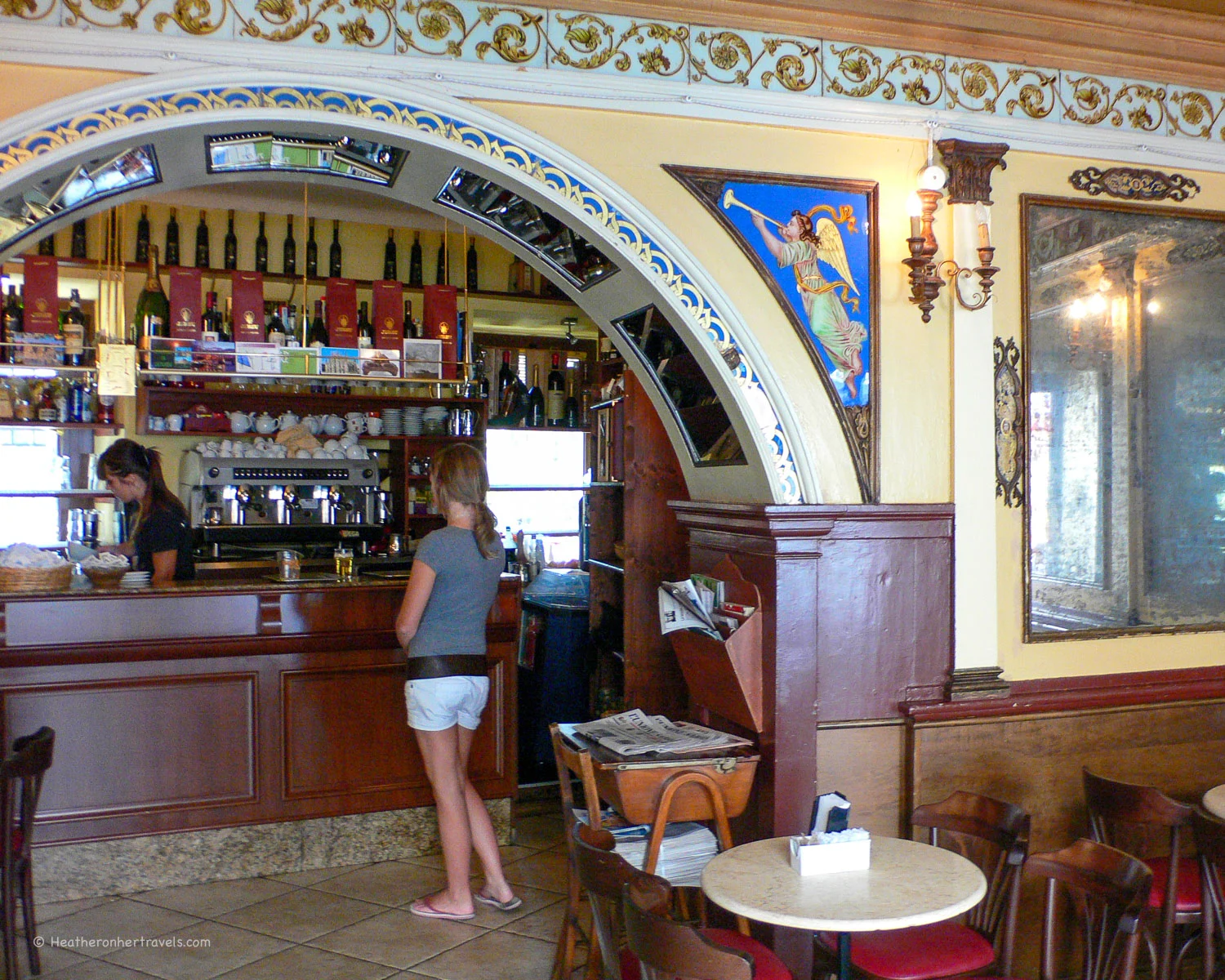 Caffe Tettamanzi in Nuoro, Sardinia
