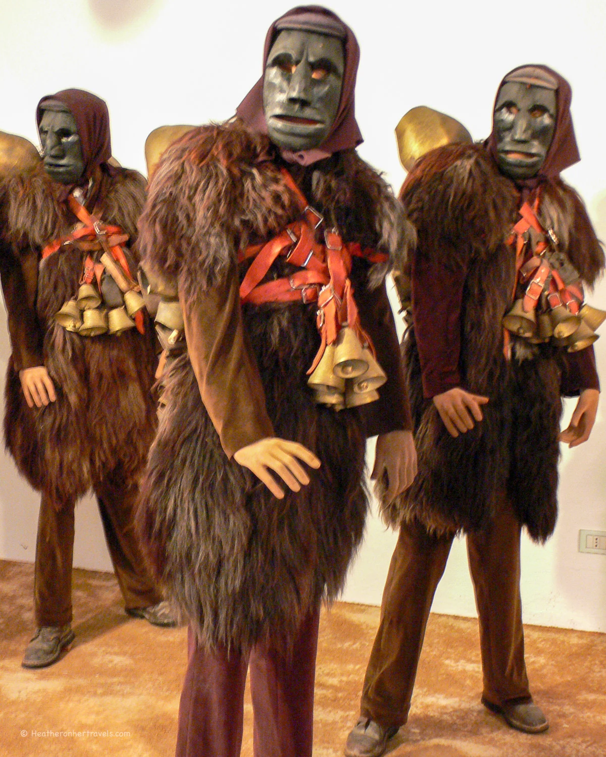 Carnival costumes at the Museum of costume in Nuoro