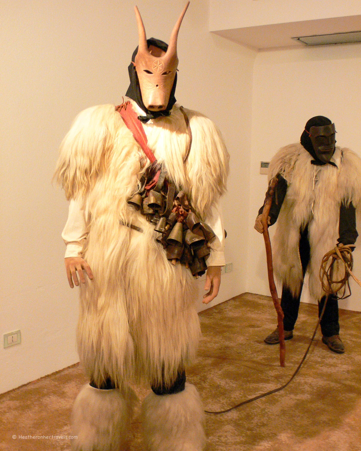 Carnival costumes at the Museum of costume in Nuoro