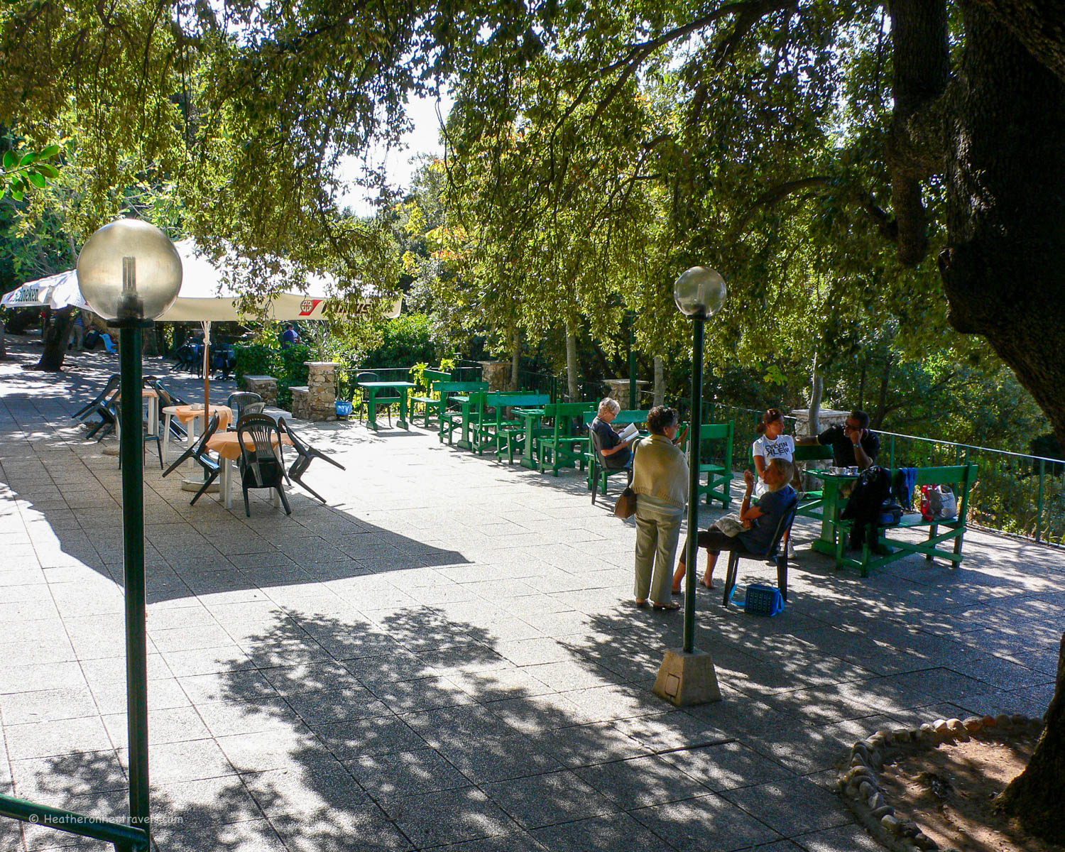 Little bars at Monte Maccione, Sardinia