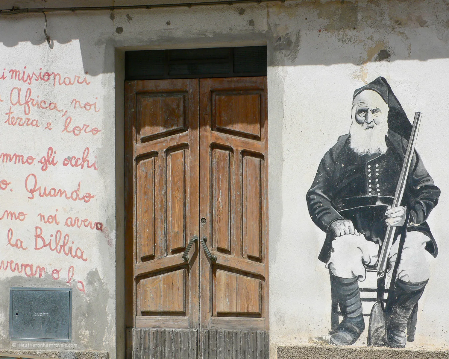 Old men in Sardinia