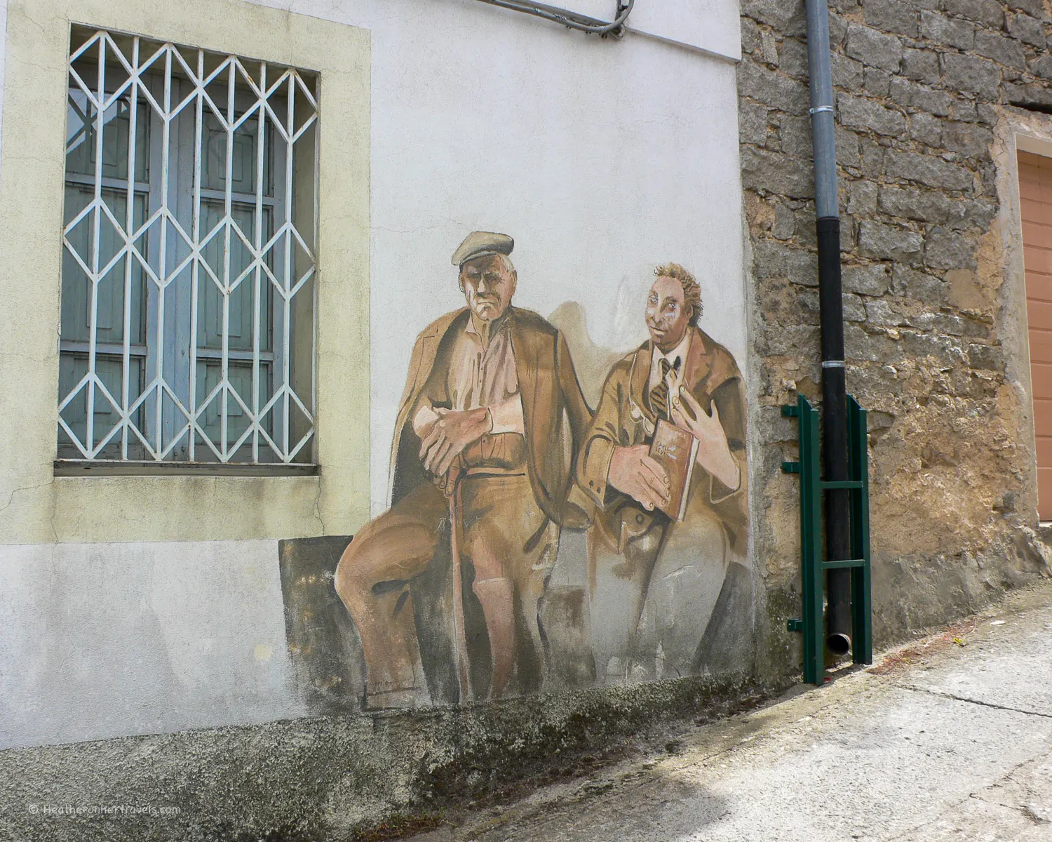 Old men in Sardinia
