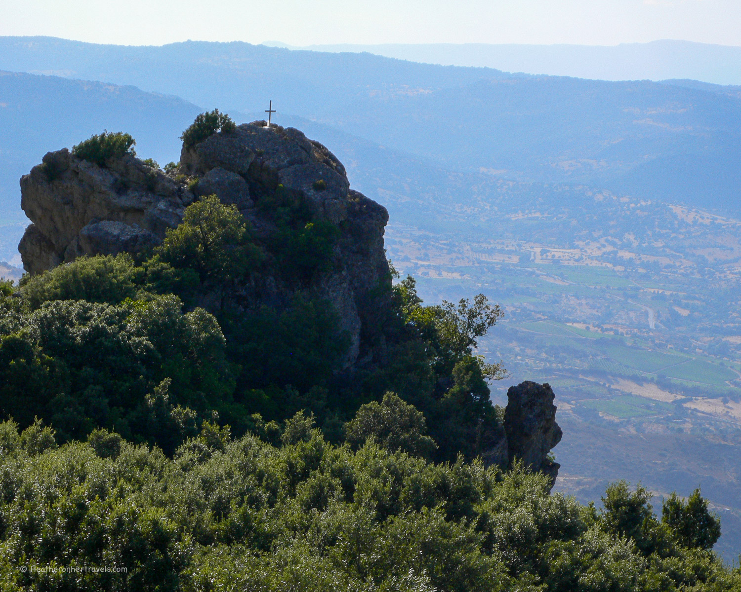 View from the hotel at Monte Maccione, Co-op Enis