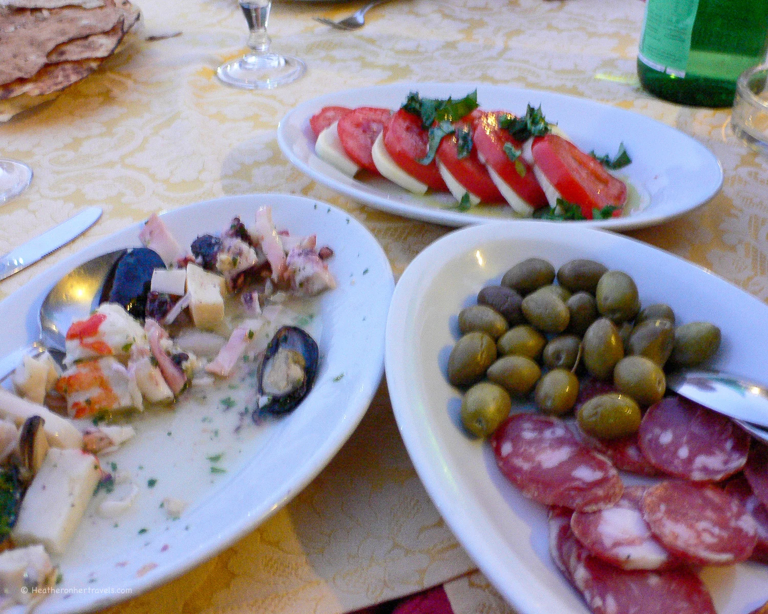 Antipasto in Sardinia