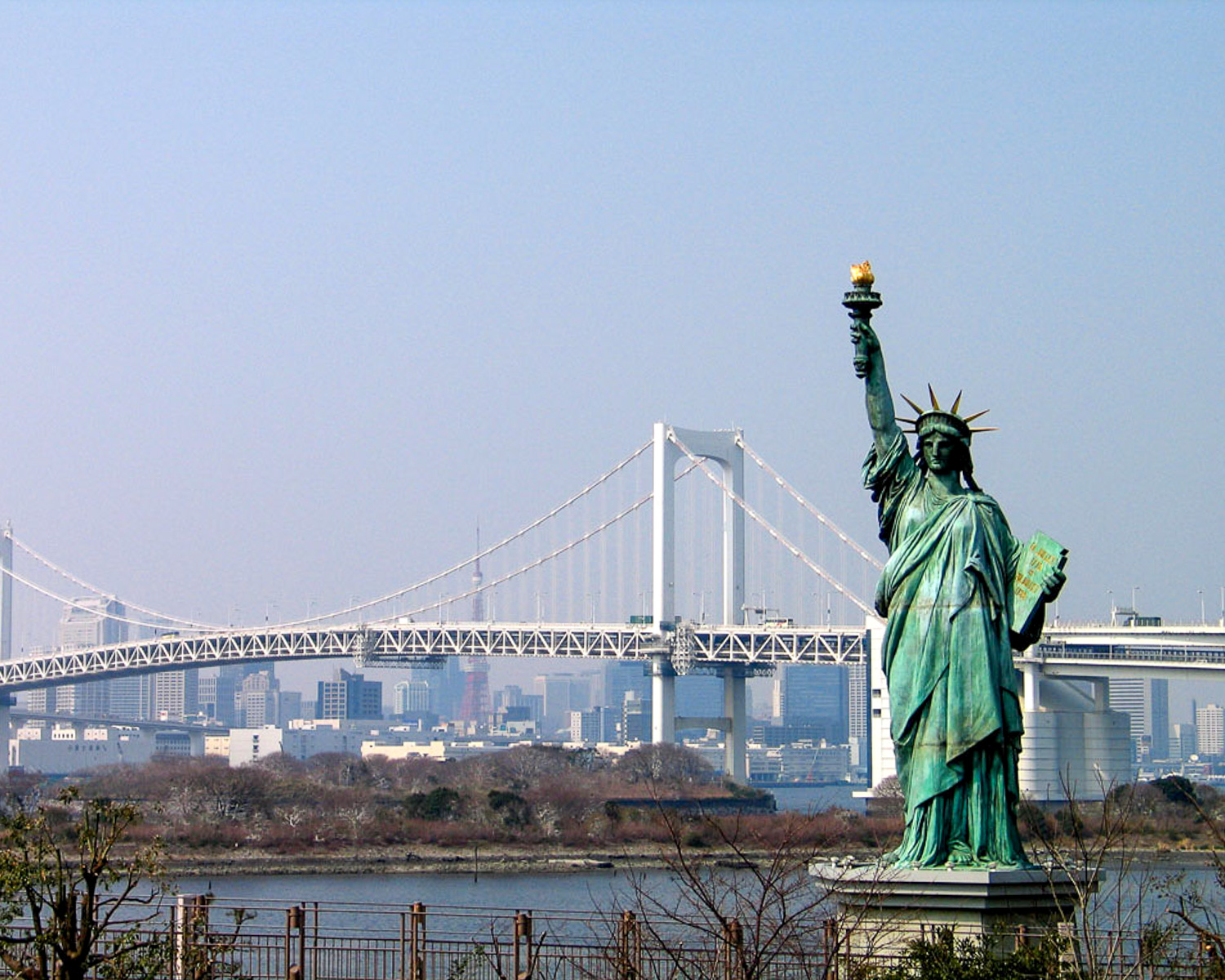 Statue of Liberty replica Tokyo