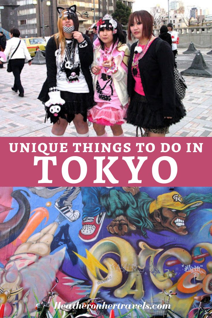 Unique things Tokyo