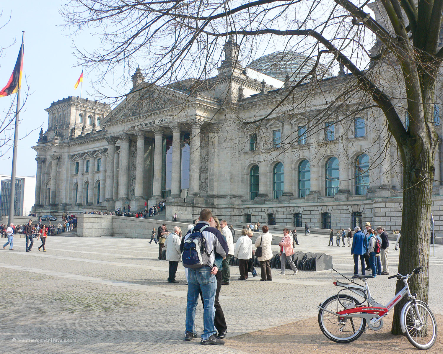 The Reichstag in Berlin