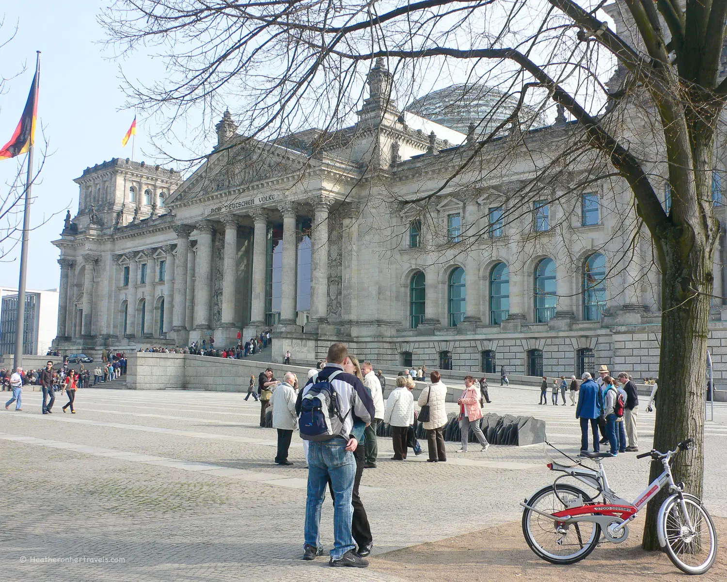 The Reichstag in Berlin