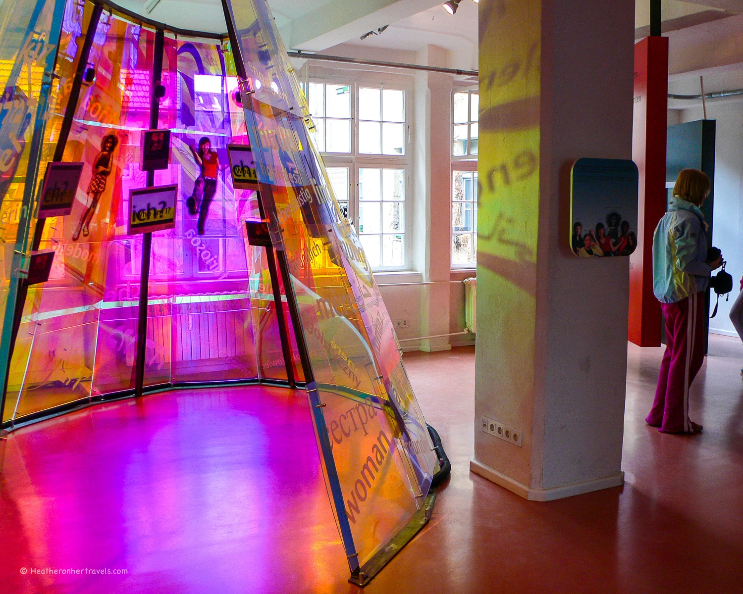 At the Anne Frank Museum in Berlin At the Anne Frank Museum in Berlin