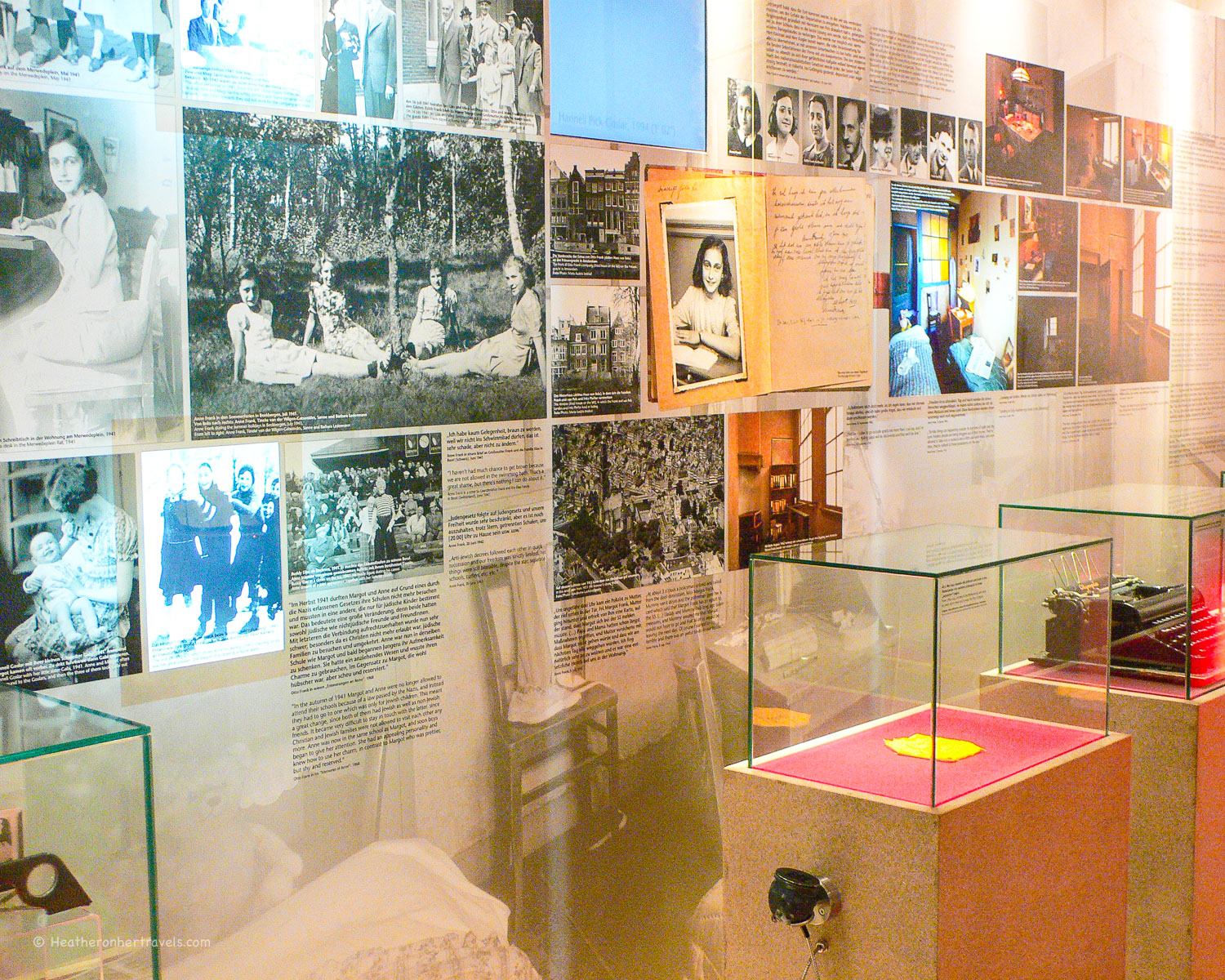 At the Anne Frank Museum in Berlin