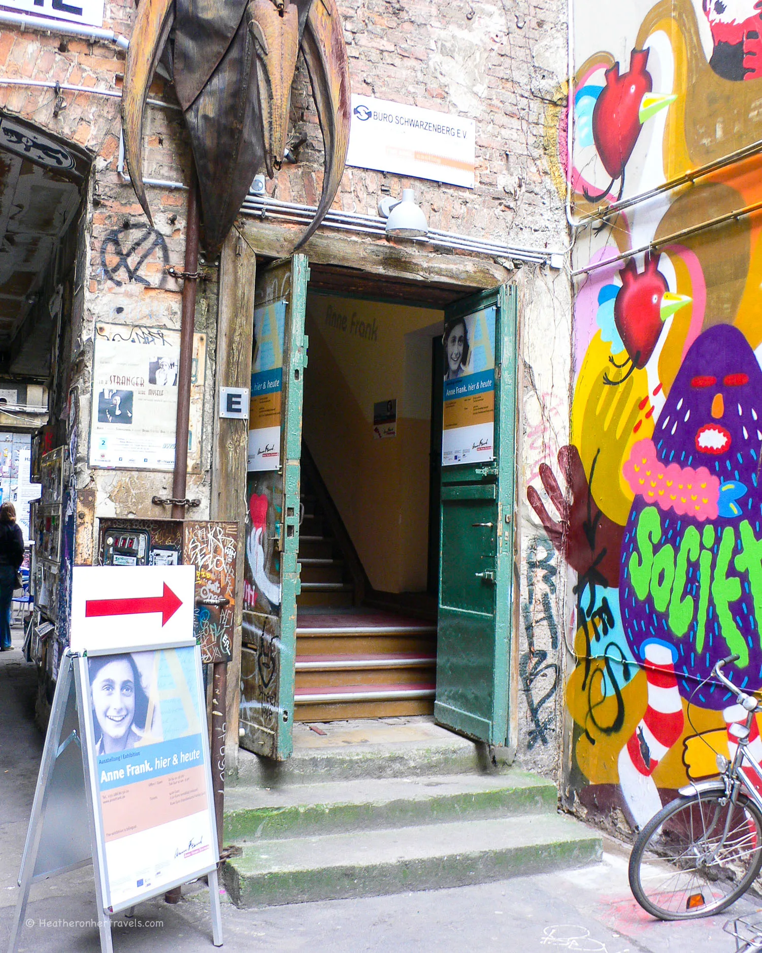 anne-frank-museum-in-berlin-1 Entrance to the Anne Frank Museum in Berlin