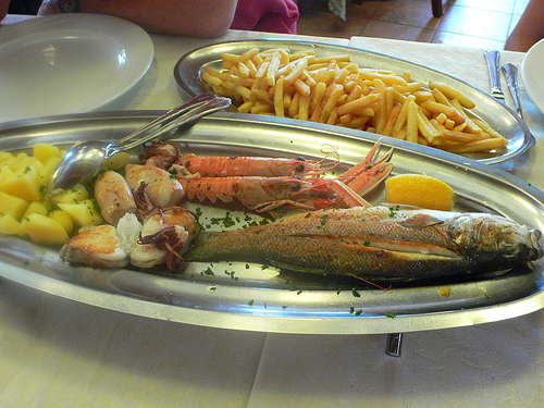 Seafood at Viking Restaurant Istria Croatia