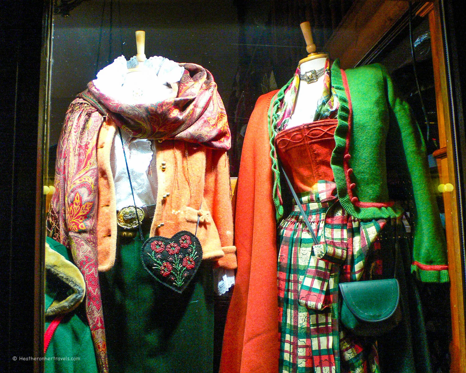 Dirndl fashions in Munich
