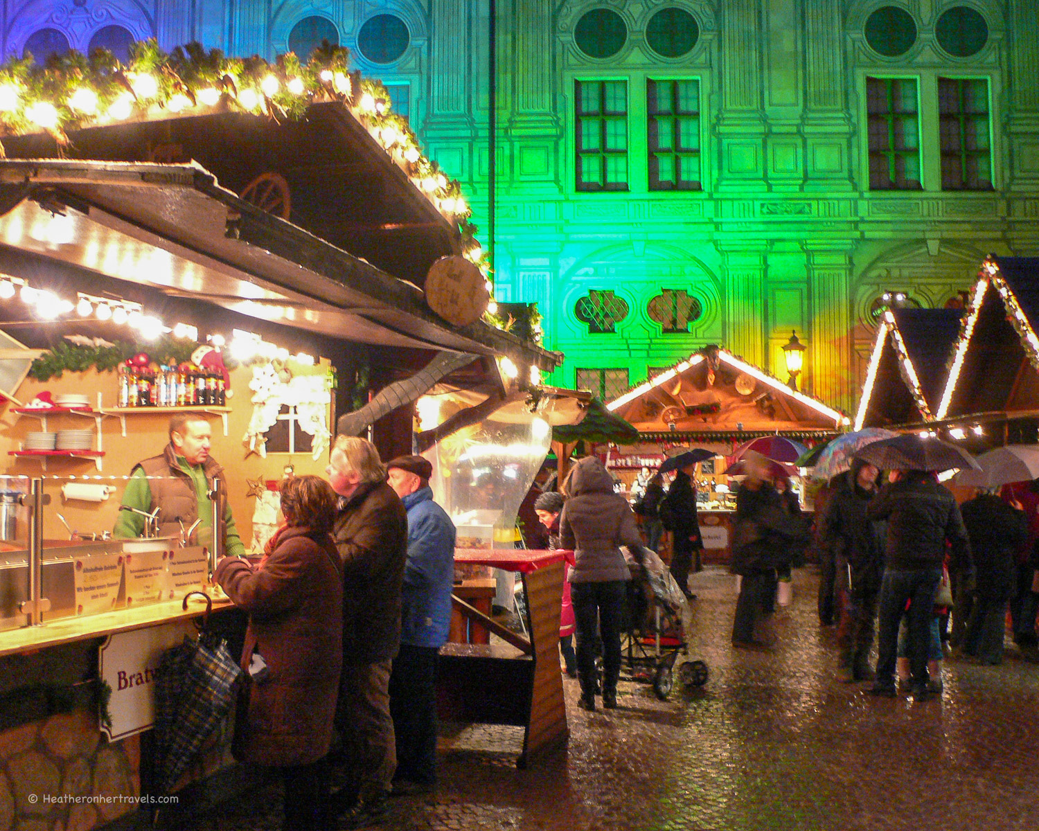 Residenz Christmas Market in Munich Germany © Heatheronhertravels.com