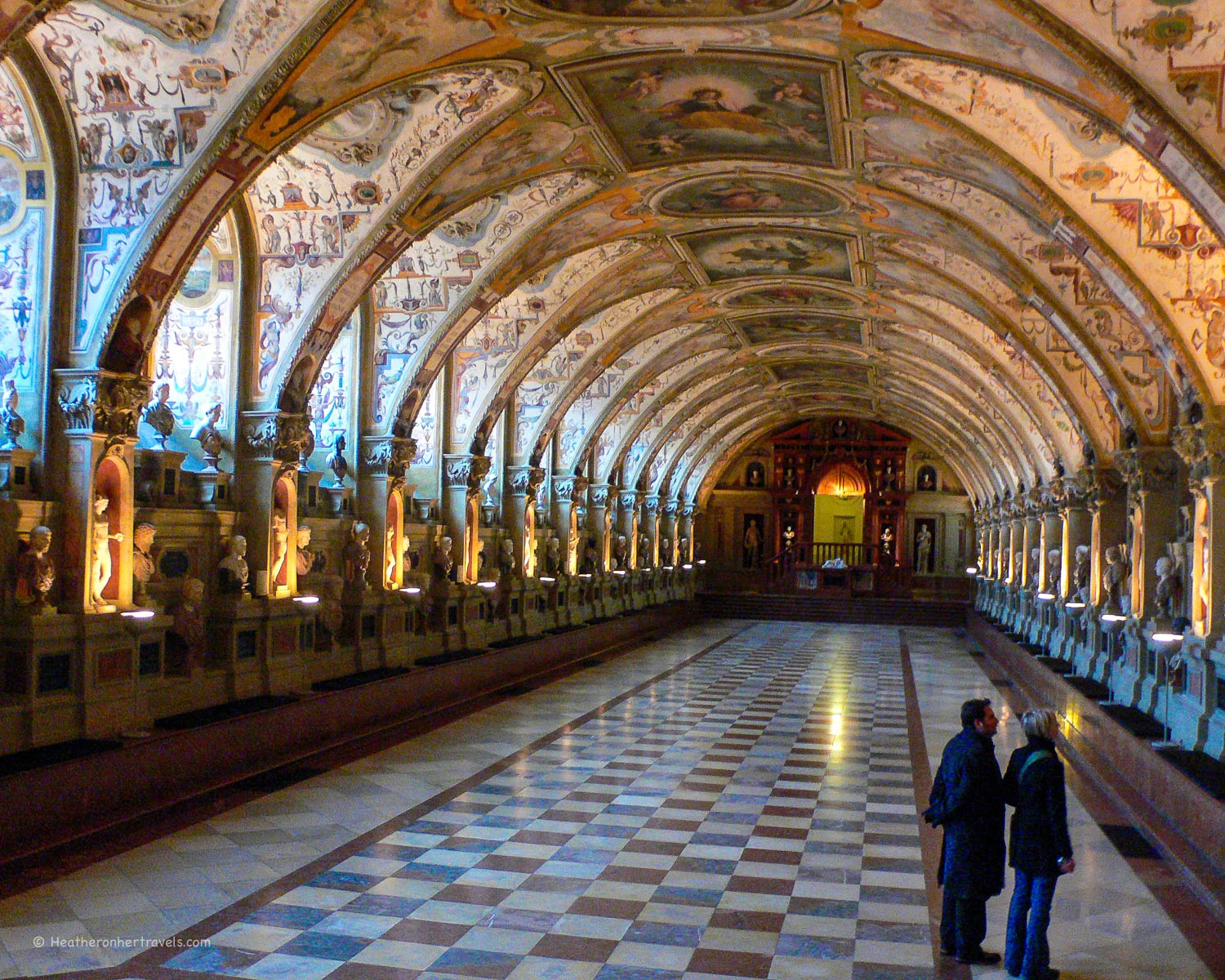 The Antiquarium in the Residenz in Munich