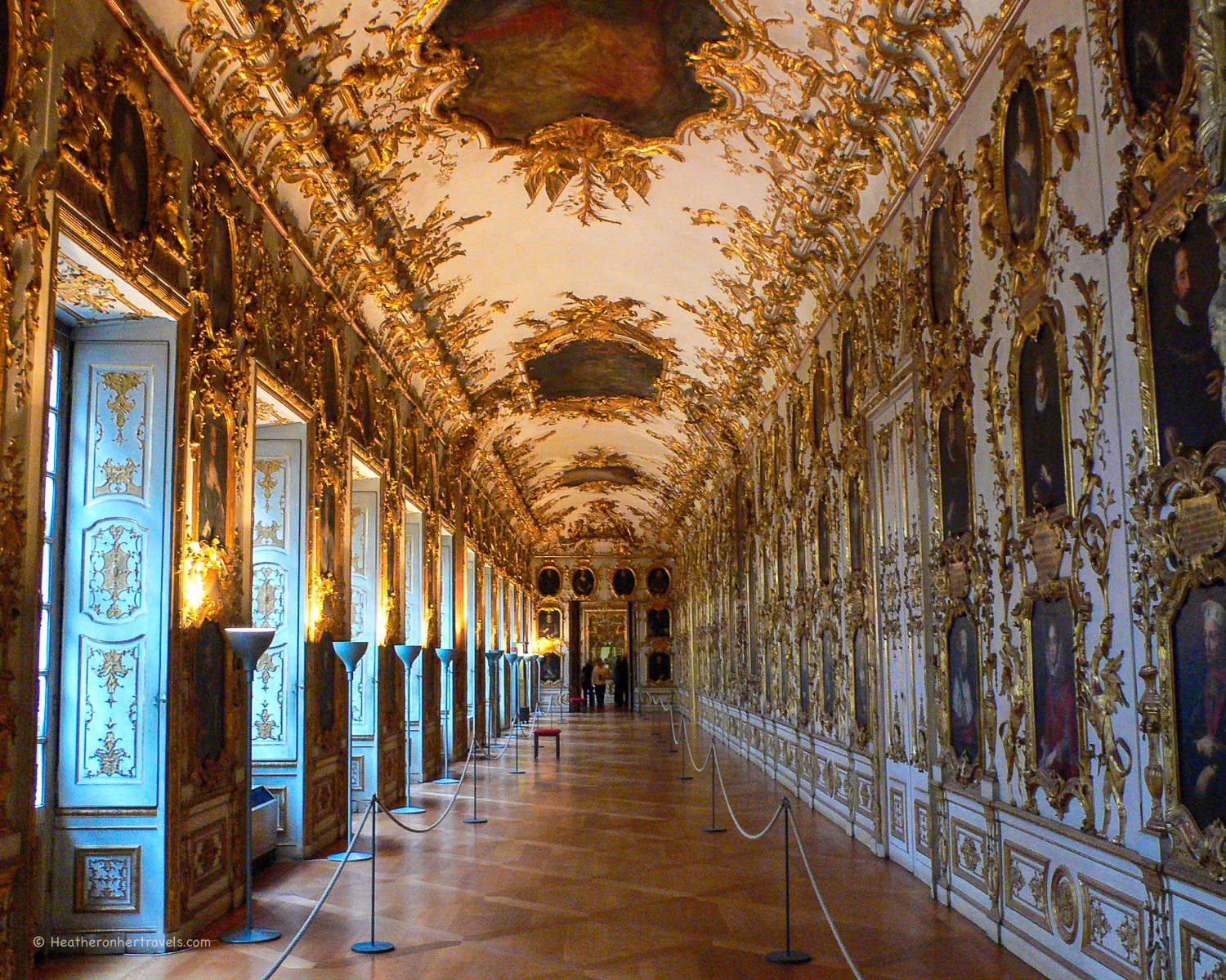 The picture gallery at the Residenz in Munich
