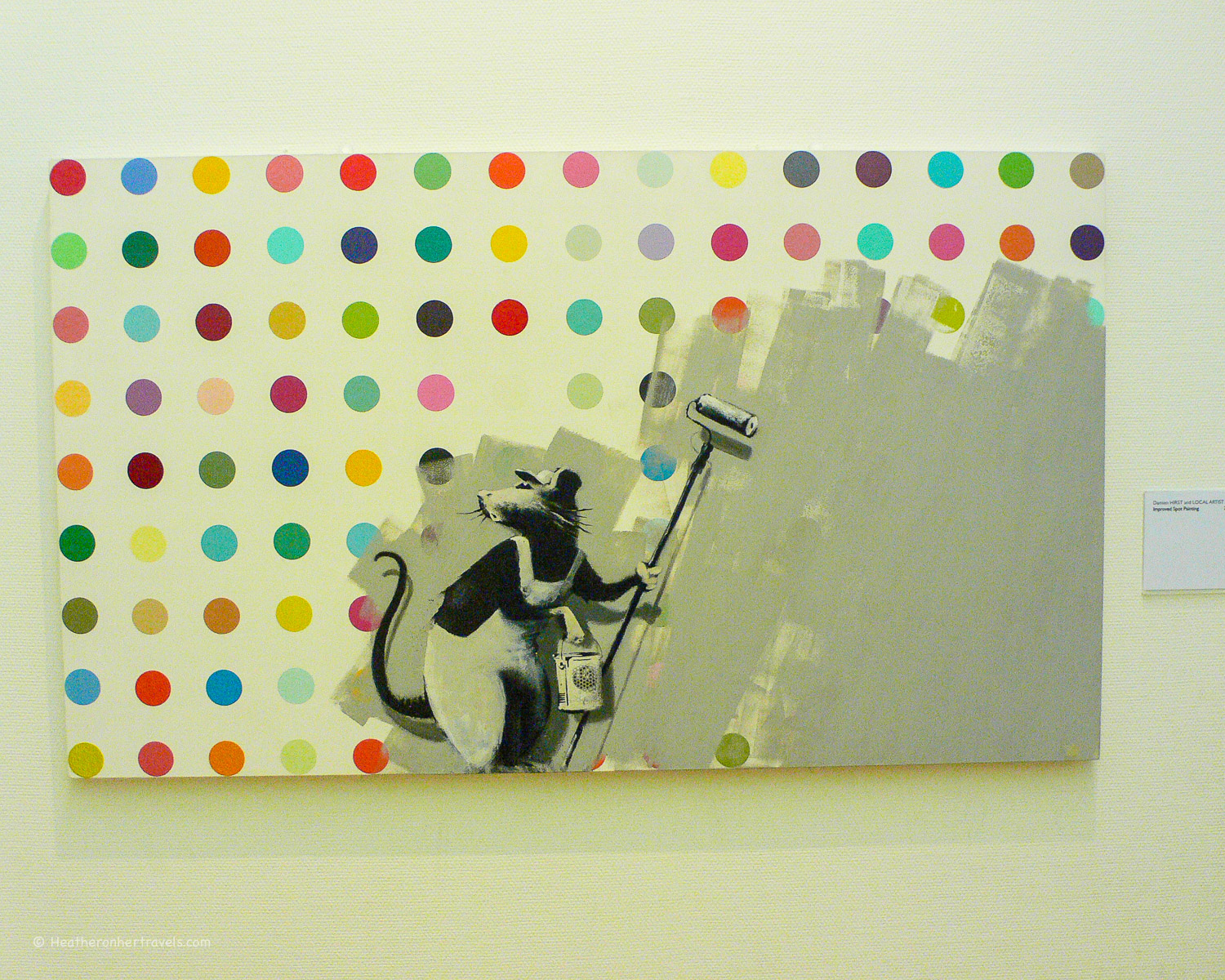 Banksy take on Damien Hirst