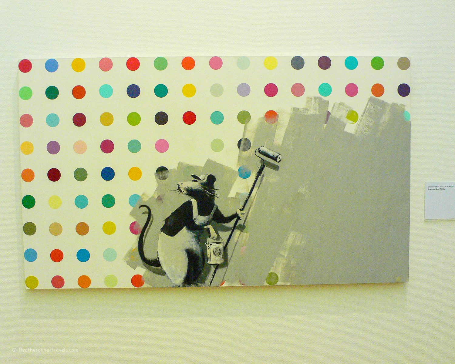 Banksy take on Damien Hirst