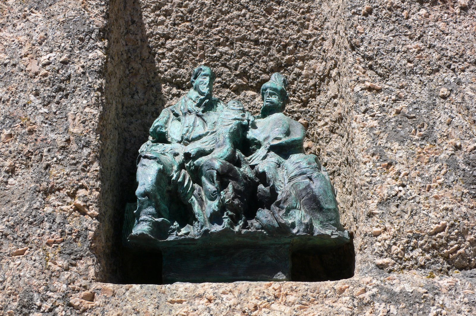 Cool sculptures in Nouro, Sardinia