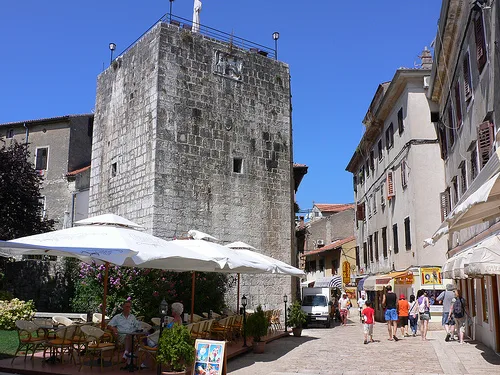 Old town in Porec, Istria