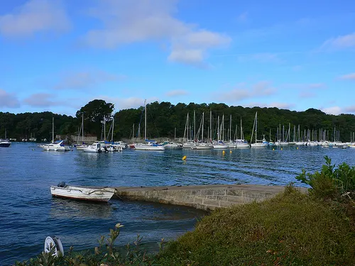 The Marina at Conleau near Vannes in Brittany