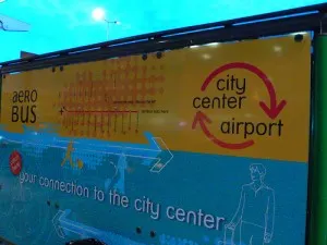 The Aerobus at Lisbon Airport The Aerobus at Lisbon Airport