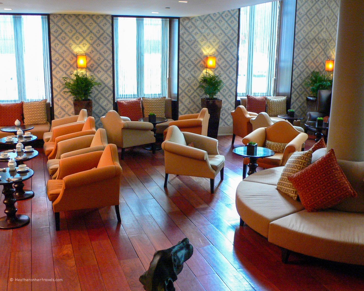 Sitting area of Hotel Heritage Av. Liberdade in Lisbon