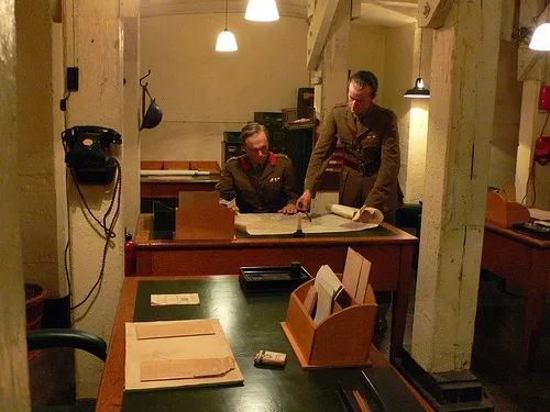 Churchill War Rooms in London
