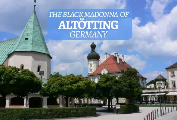 The Black Madonna at Altotting Bavaria Germany