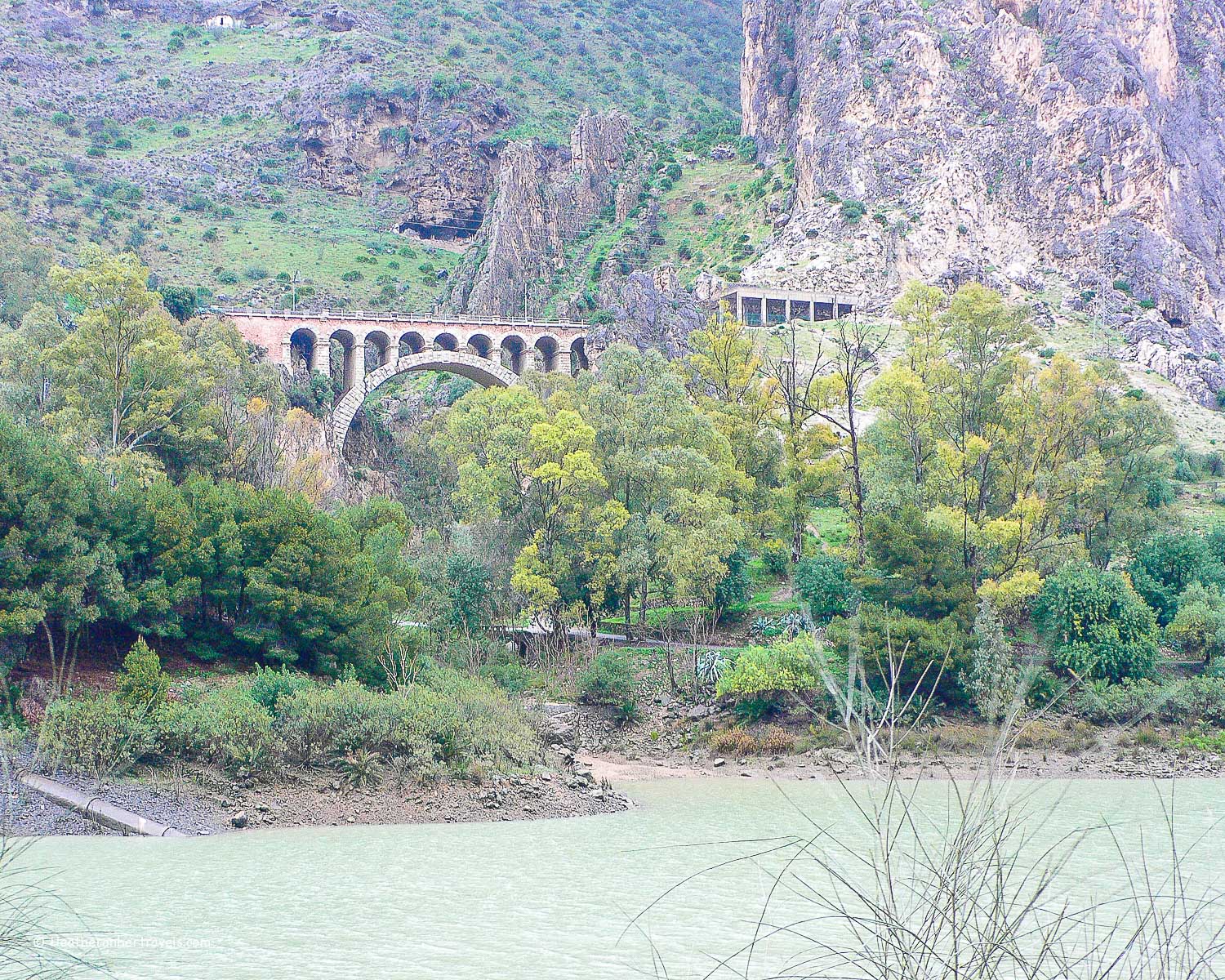 El Chorro Gorge near Malaga Spain © Heatheronhertravels.com
