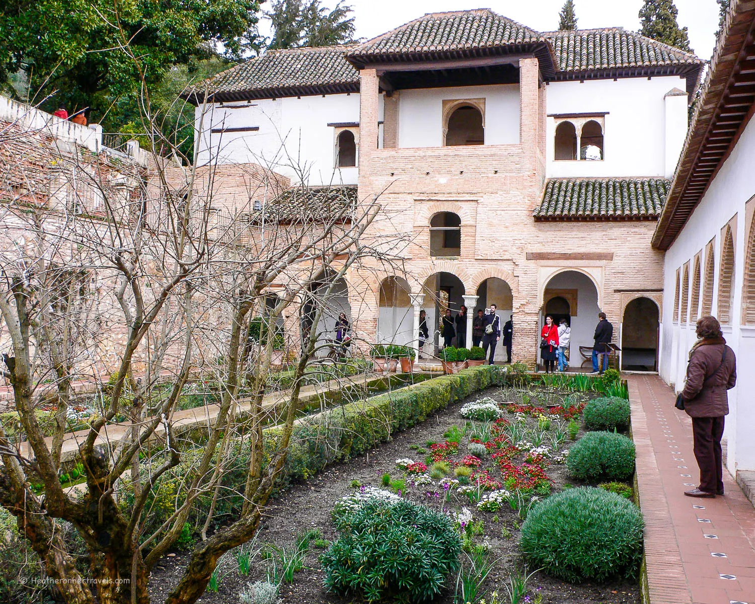 Generalife Courtyard at the Alhambra in Granada
