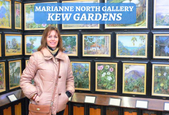 Paintings in the Marianne North Gallery at Kew