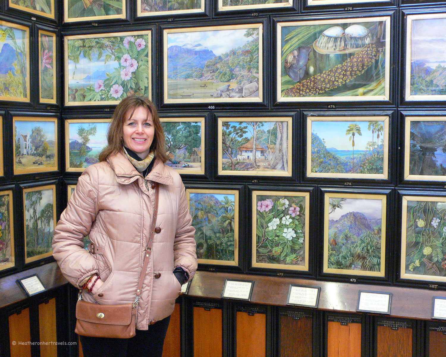 Paintings in the Marianne North Gallery at Kew