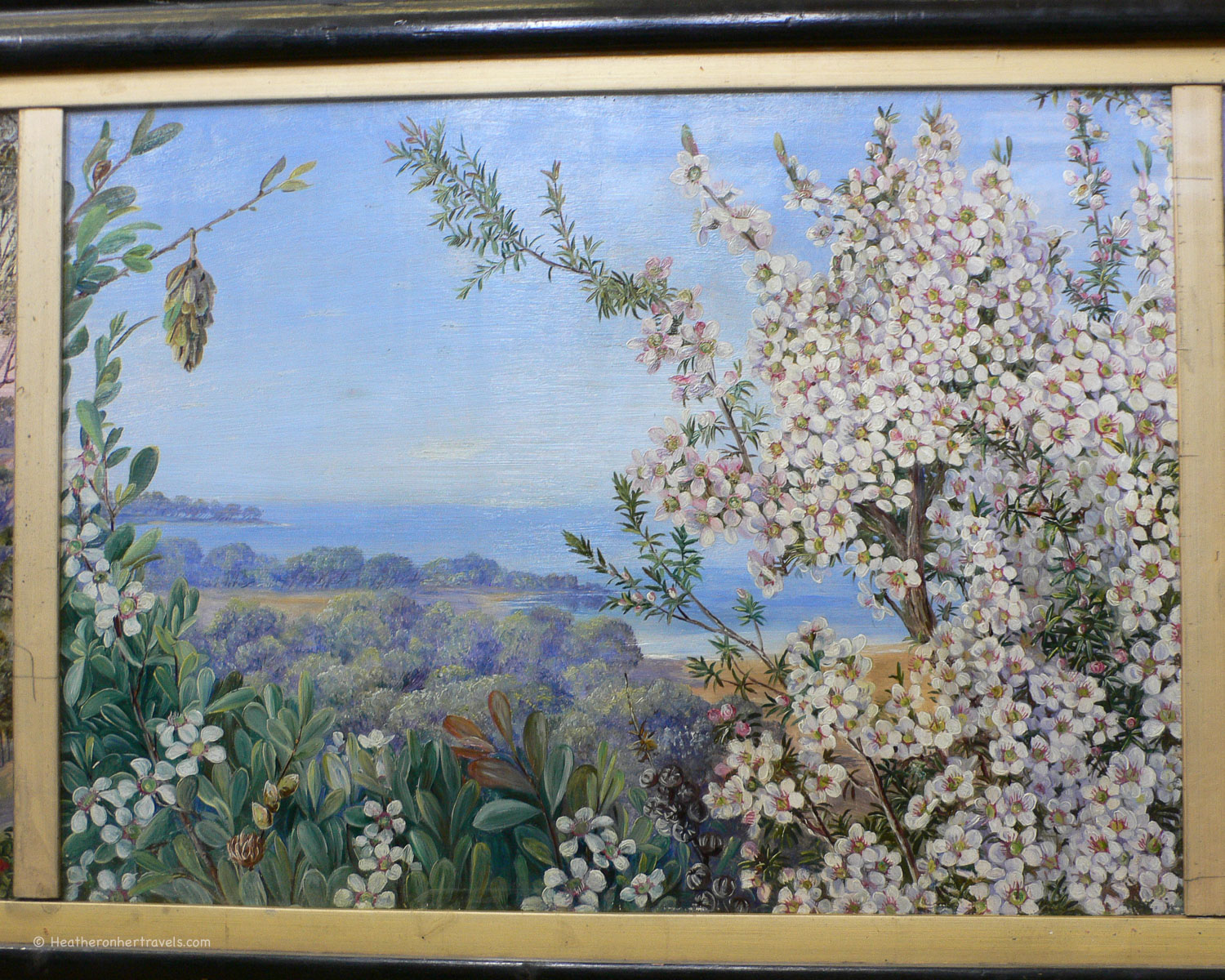 Paintings in the Marianne North Gallery at Kew