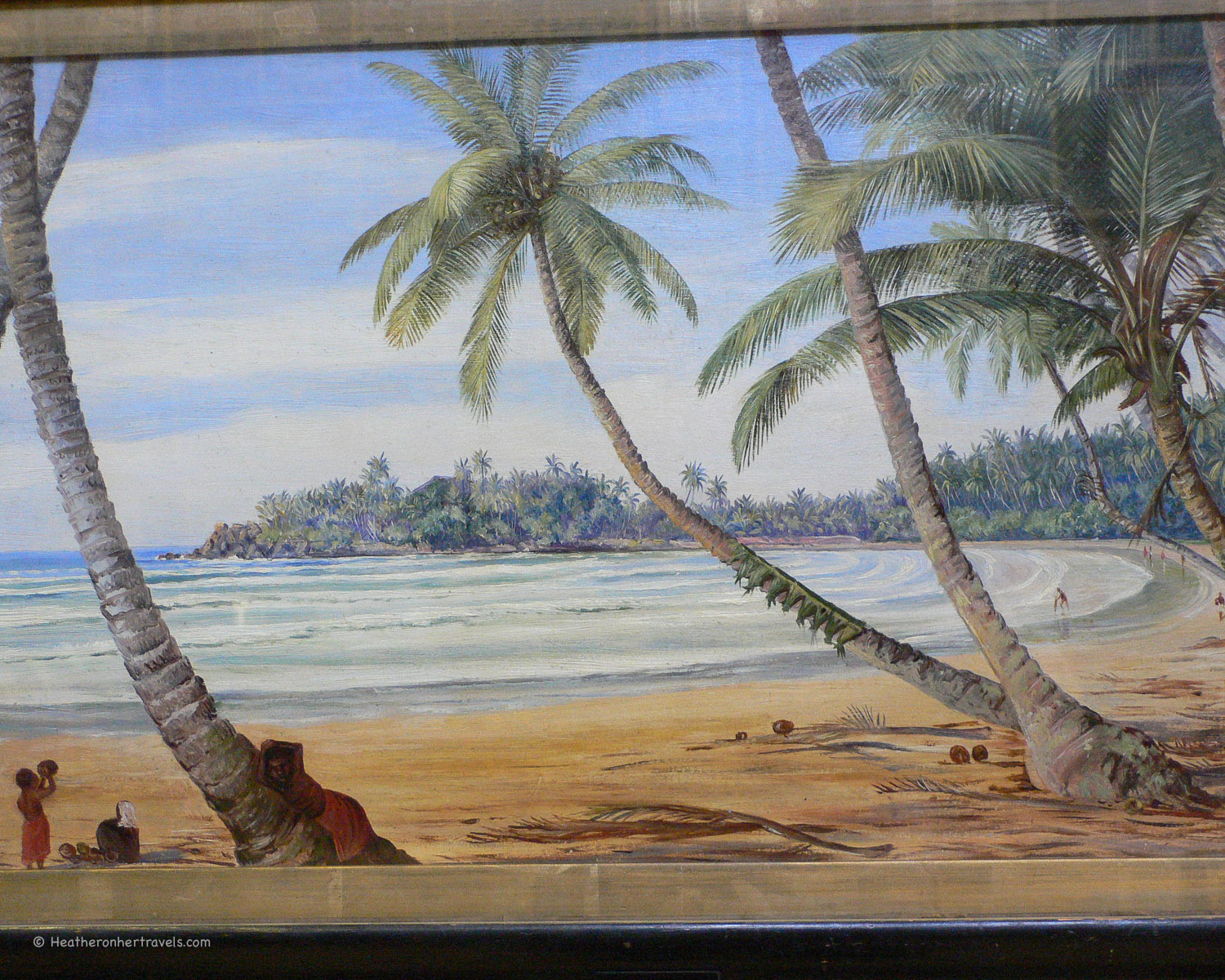 Paintings in the Marianne North Gallery at Kew