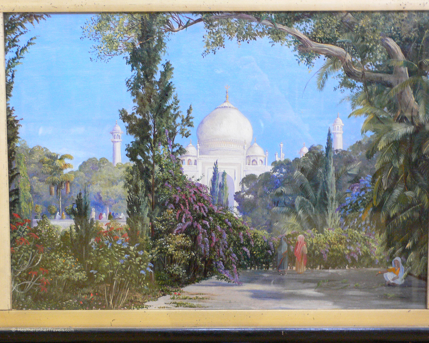 Paintings in the Marianne North Gallery at Kew