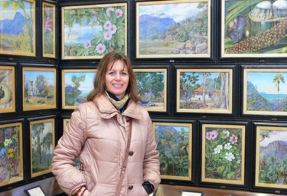 Paintings in the Marianne North Gallery at Kew