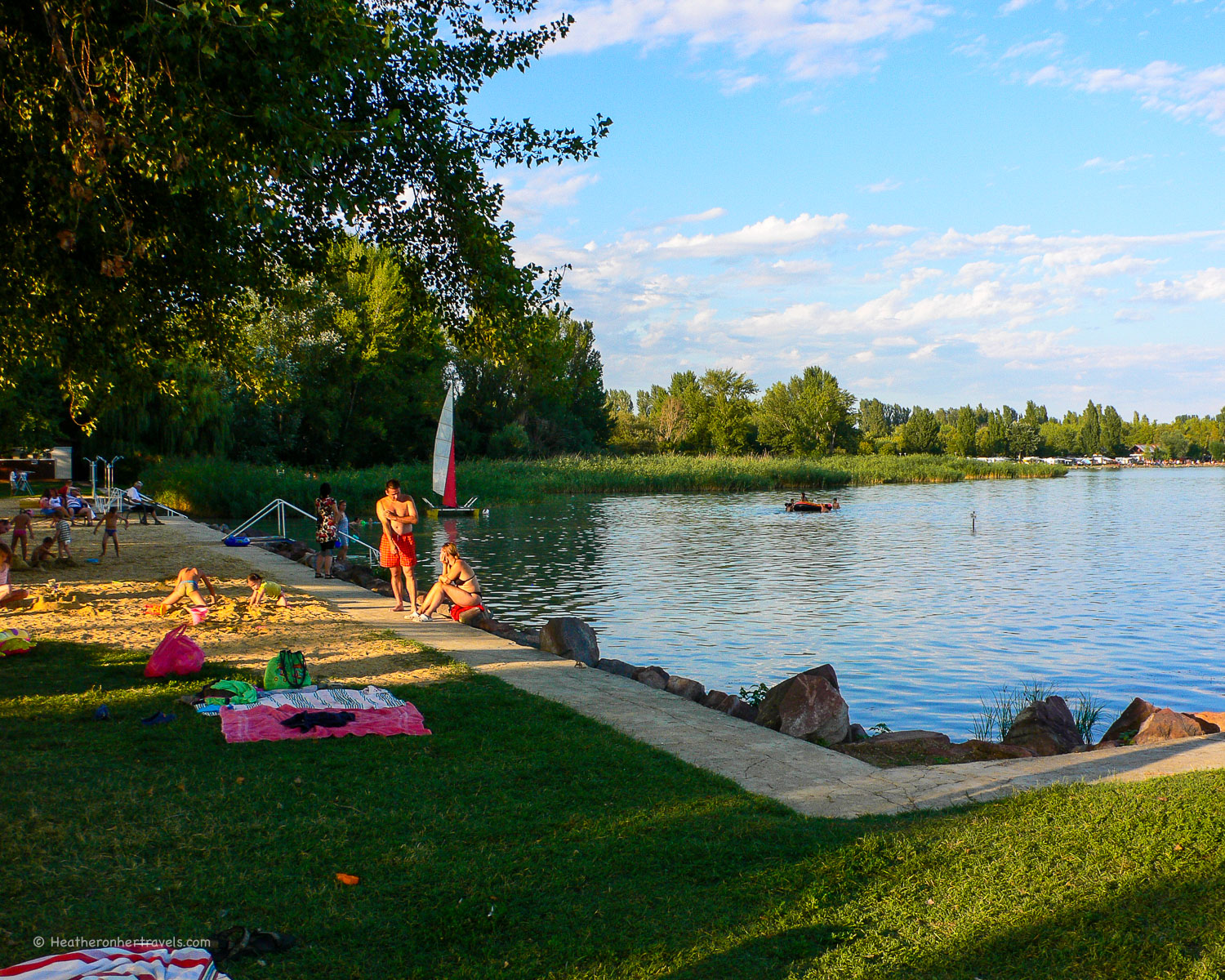 Révfülöp at Lake Balaton, Hungary