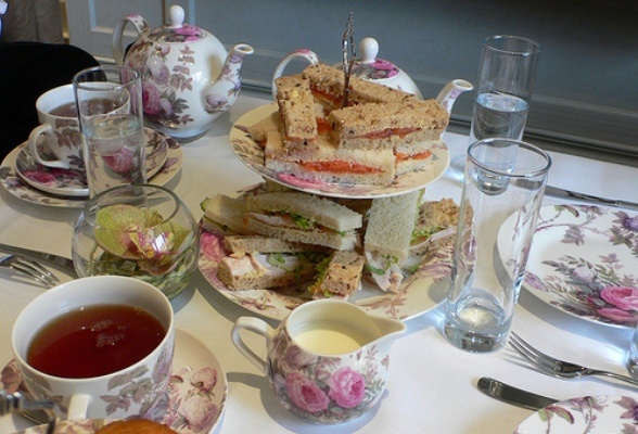 Afternoon tea at the Arden Hotel, Stratford