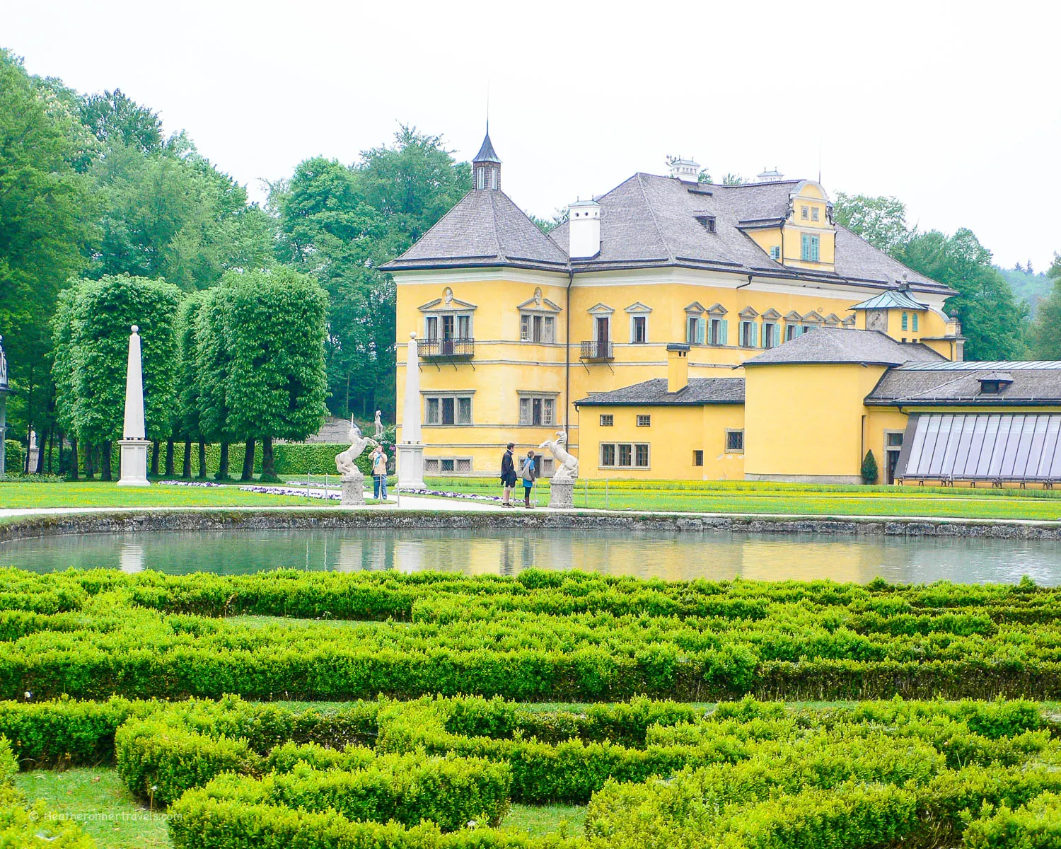 Gardens at Schloss Hellbrunn, Salzburg by Heatheronhertravels.com
