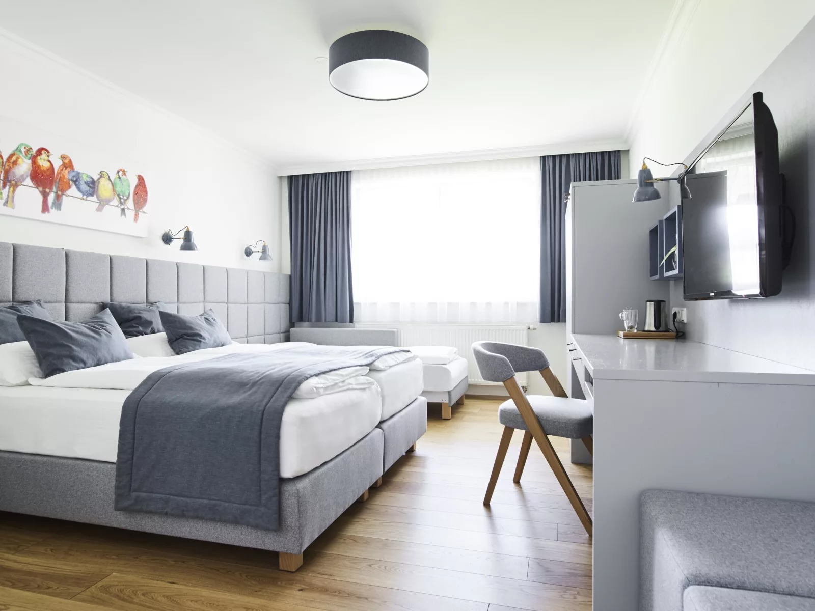 Bedroom at Hotel Zur Post in Salzburg