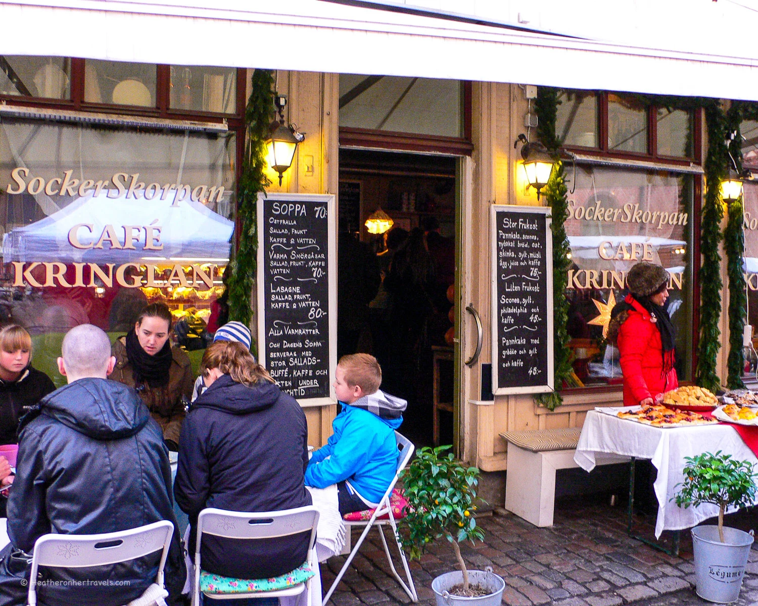 Cafe Kringlan in Haga, Gothenburg, Sweden