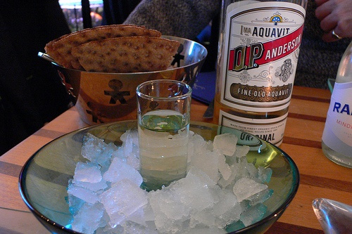 Traditional Swedish Food Gothenburg - Snaps at Restaurant Gabriel in Feskekôrka in Gothenburg Photo: Heatheronhertravels.com