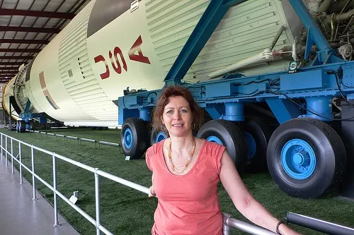 Saturn V rocket at Houston Space Center Photo: Heatheronhertravels.com